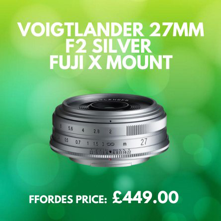 Voigtlander 27mm F2 Fuji mount