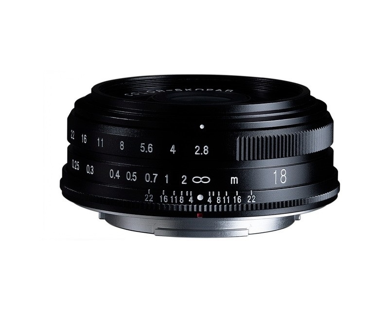 New Voigtlander 18mm F2.8 Color-Skopar - Black