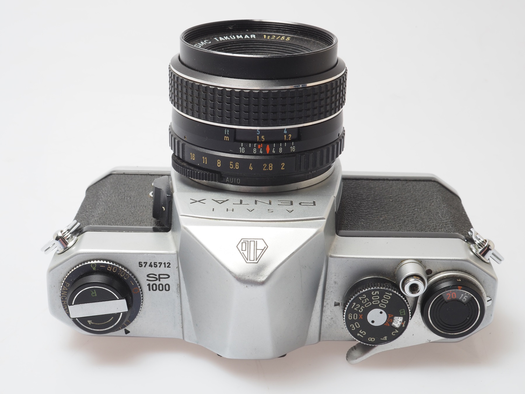 Used Pentax Spotmatic SP1000 + 55mm F2