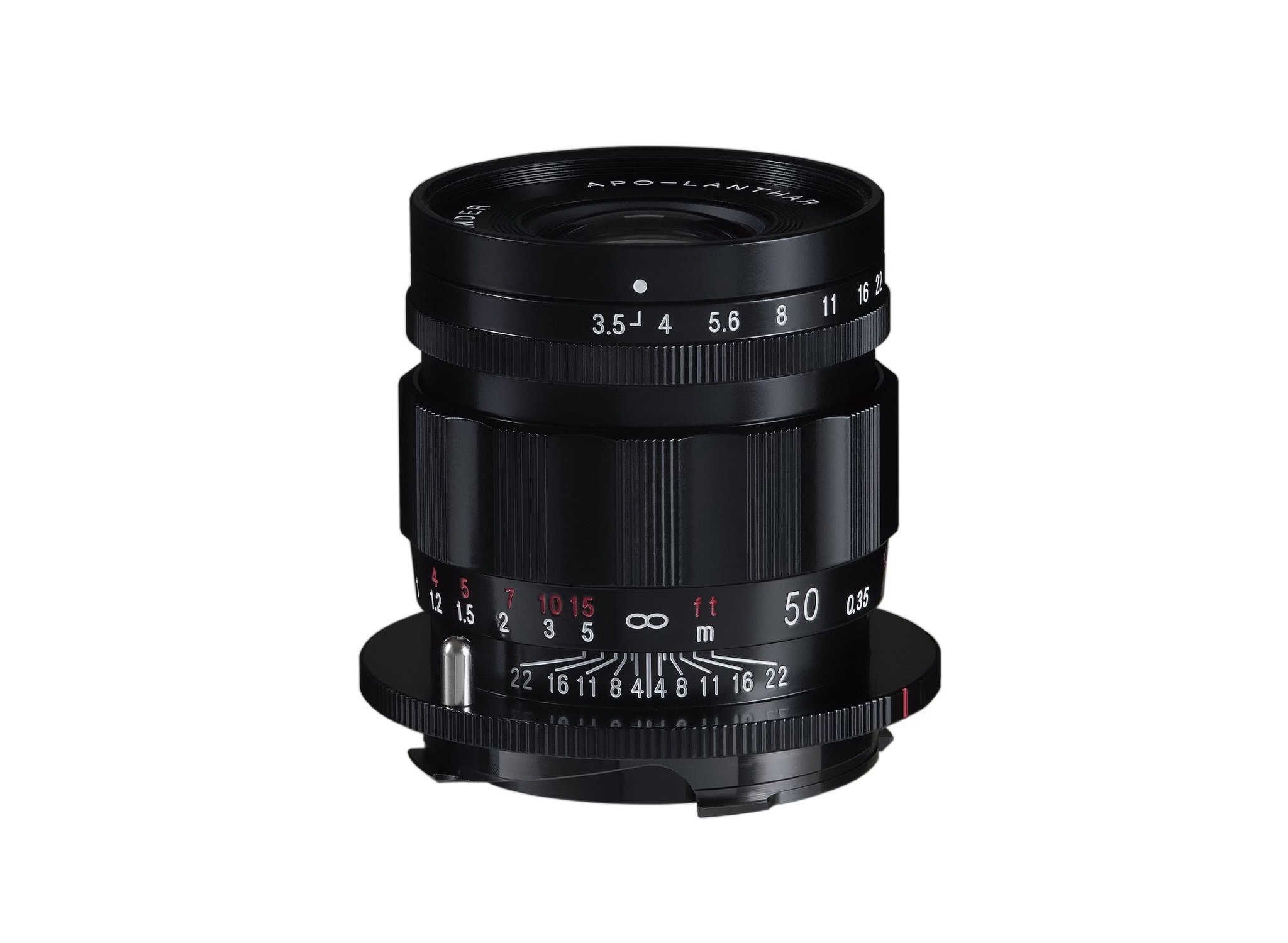 New Voigtlander 50mm F3.5 Apo-Lanthar VM Type II - Black