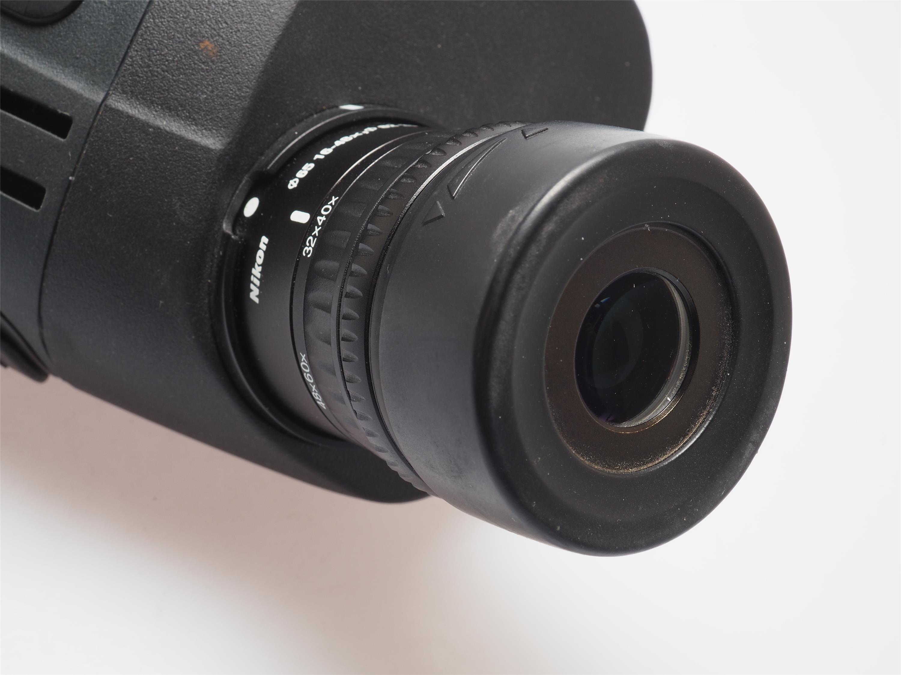 Used Nikon RAIII 82WP Scope + 38x/20-60x Eyepieces