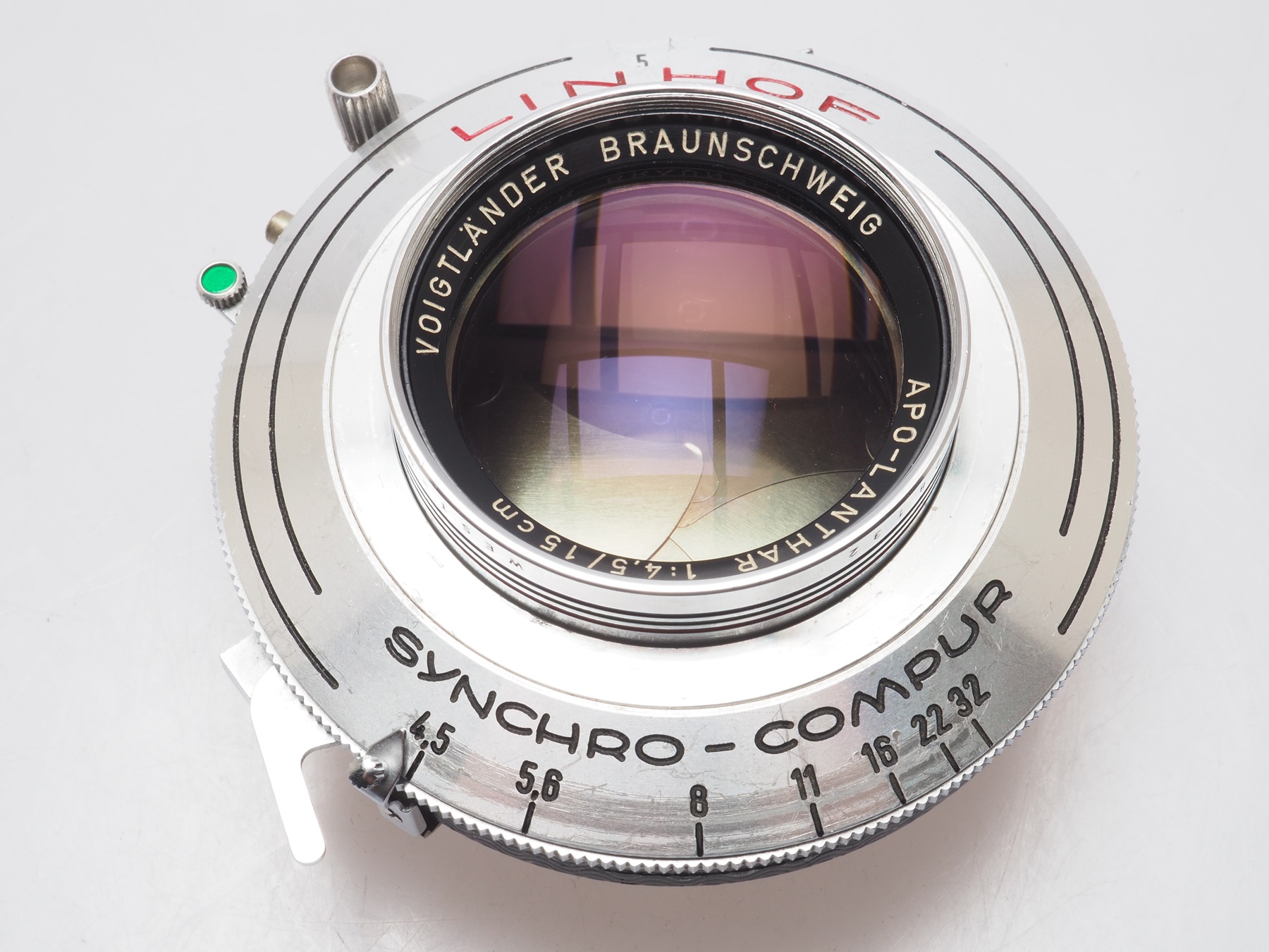 VOIGTLANDERフォクトレンダー APO-LANTHAR 15cm 4.5 150/4.5 APO-LANTHAR (VOIGHTLANDER) リンホフテヒニカ4×5in