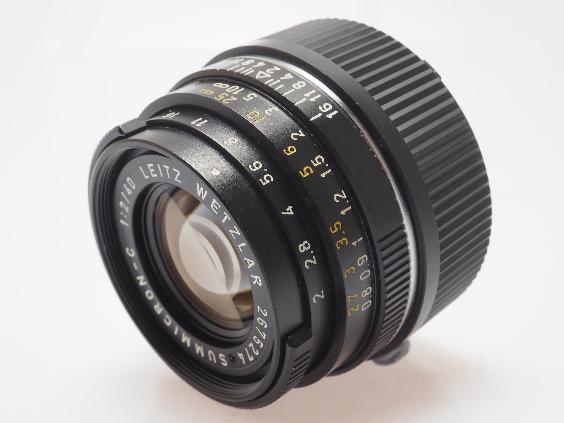 Used Leica 40mm F2 C Summicron