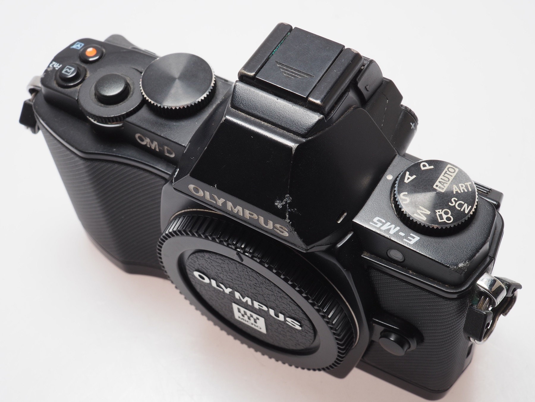 OLYMPUS OM-D E-M5 ボディ ジャンク 不動 通電しない オリンパス 【送料無料】 #Y0714 E-M5 OM-D ボディ 実写確認済 黒 □オリンパス