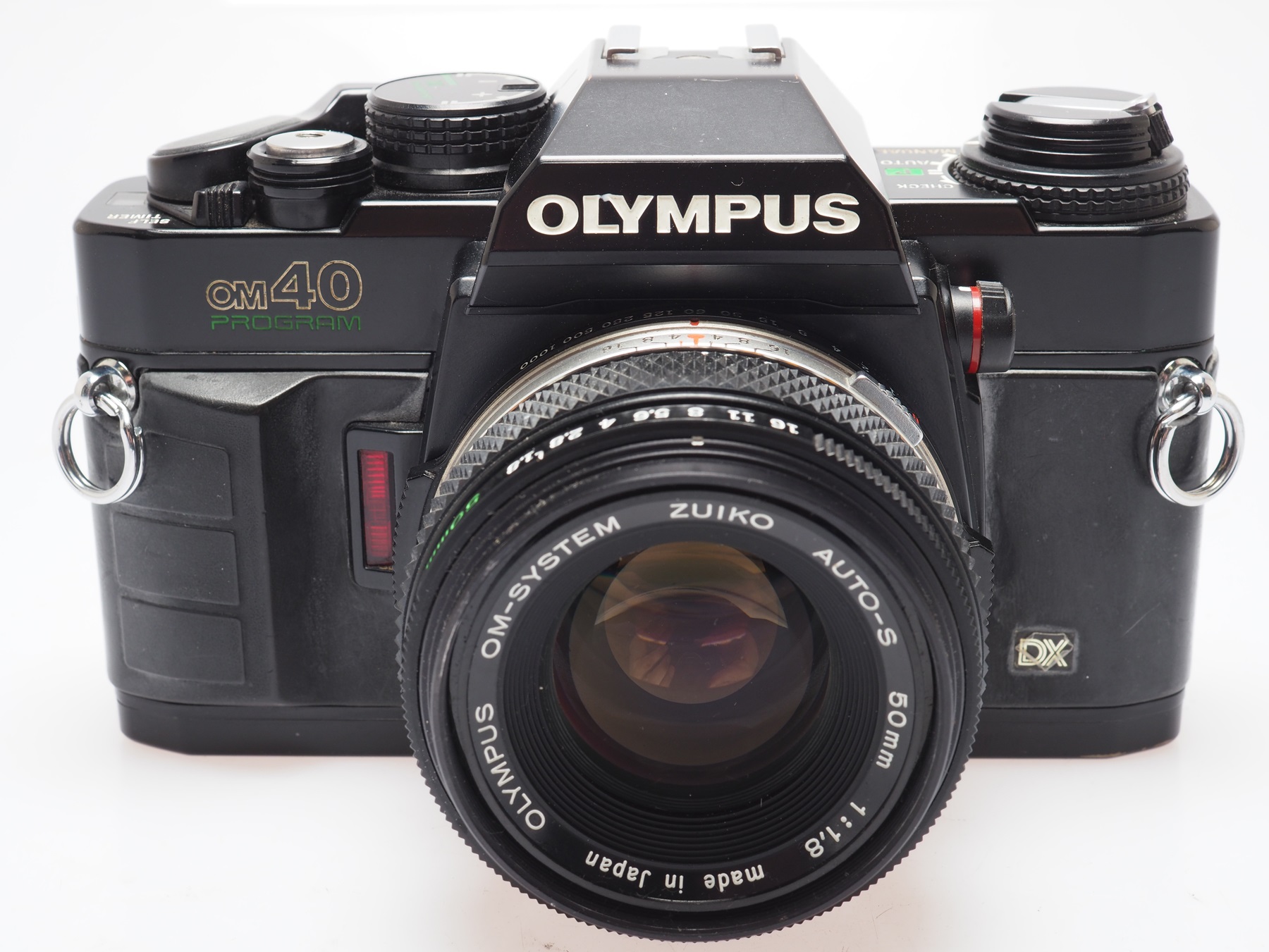 Used Olympus OM40 Black + 50mm F1.8