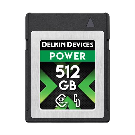 Delkin 512GB CF Express Type B 4.0 - Power thumbnail