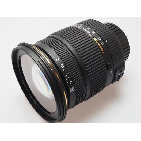 Sigma 17-50mm F2.8 EX DC HSM - Pentax AF thumbnail