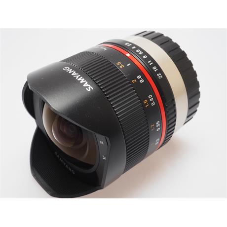 Samyang 8mm F2.8 UMC Fisheye II Black - Fujifilm thumbnail
