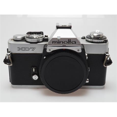 Minolta XD7 Chrome Body Only thumbnail