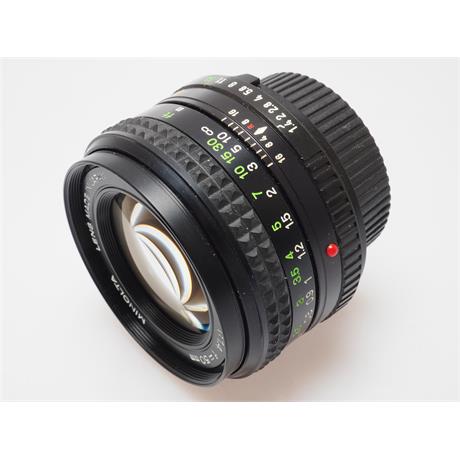 Minolta 50mm F1.4 MD thumbnail