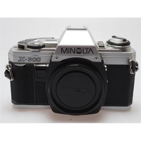 Minolta X300 Chrome Body Only thumbnail