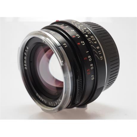 Voigtlander 35mm F1.4 Nokton Classic - Sony E thumbnail