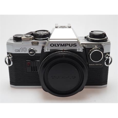 Olympus OM10 Chrome Body + Manual Adapter thumbnail