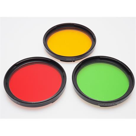 Hasselblad Bay 50 Green, Orange & Red Filters thumbnail