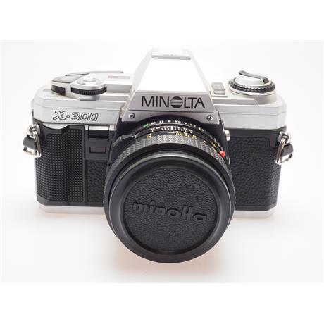 Minolta X300 Chrome + 50mm F1.7 thumbnail