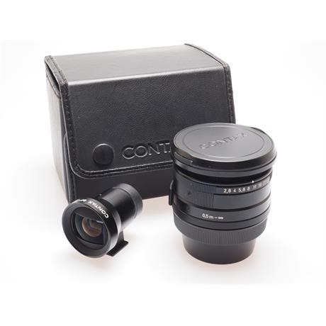 Contax 21mm F2.8 G + Finder - Black thumbnail