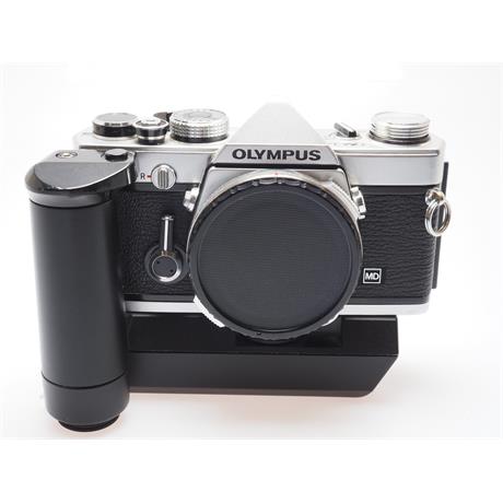 Olympus OM1N Chrome Body + Winder 2 thumbnail