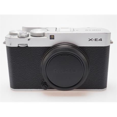 Fujifilm X-E4 Body Only - Silver thumbnail