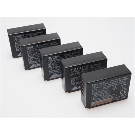 Fujifilm NP W126 Battery X5 thumbnail
