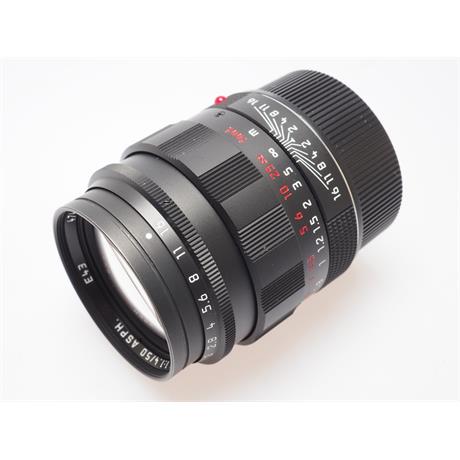 Leica 50mm F1.4 Asph Summilux M - Black Chrome thumbnail