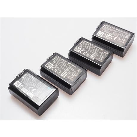 Sony 4x FW50 Batteries thumbnail