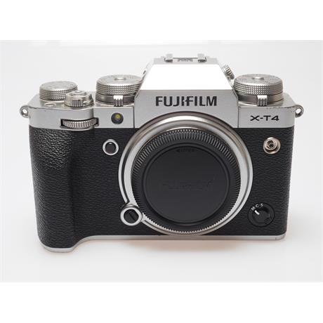 Fujifilm X-T4 Body Only - Silver thumbnail