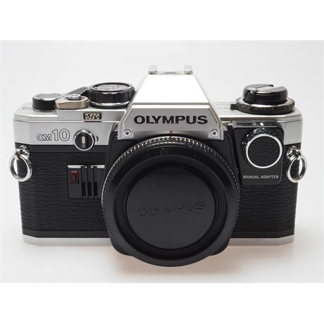 Olympus OM10 Chrome Body + Manual Adapter thumbnail