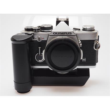 Olympus OM2N Chrome + Winder 2 thumbnail