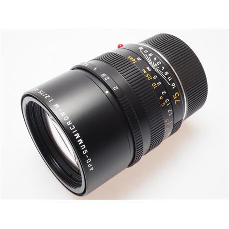 Leica 75mm F2 Apo M Black 6bit thumbnail