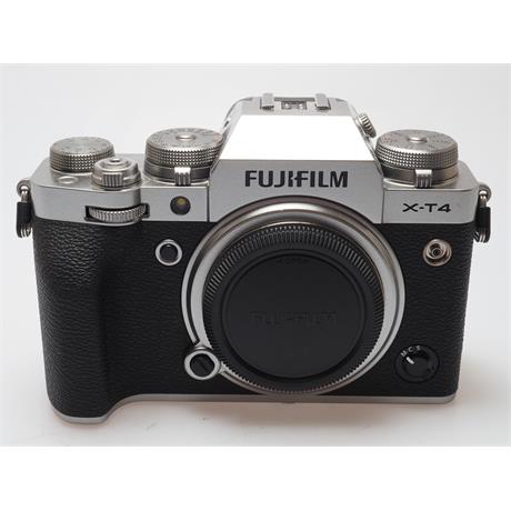 Fujifilm X-T4 Body Only - Silver thumbnail