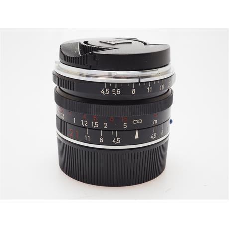 Zeiss 21mm F4.5 C ZM - Black thumbnail
