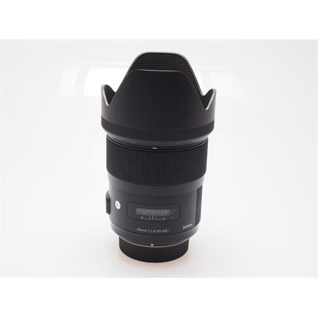 Sigma 35mm F1.4 DG HSM A - Nikon AF thumbnail