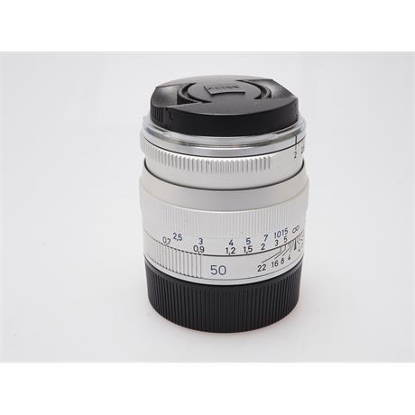 Zeiss 50mm F2 Planar ZM - Silver thumbnail