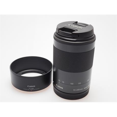 Canon 55-200mm F4.5-6.3 EF-M IS STM - Black thumbnail