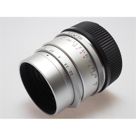 Voigtlander 50mm F2.2 VM Color Skopar - Silver thumbnail
