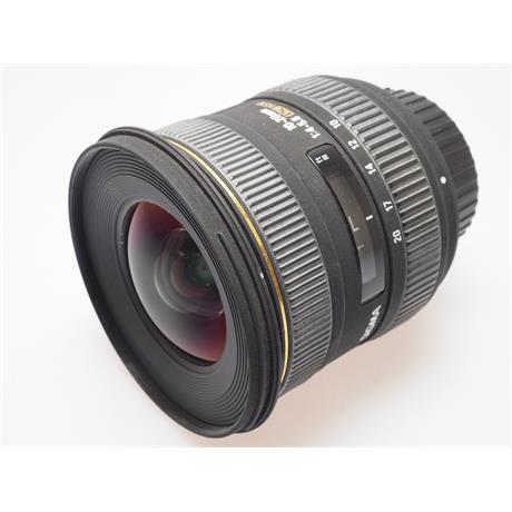 Sigma 10-20mm F4-5.6 EX DC HSM - Nikon AF thumbnail