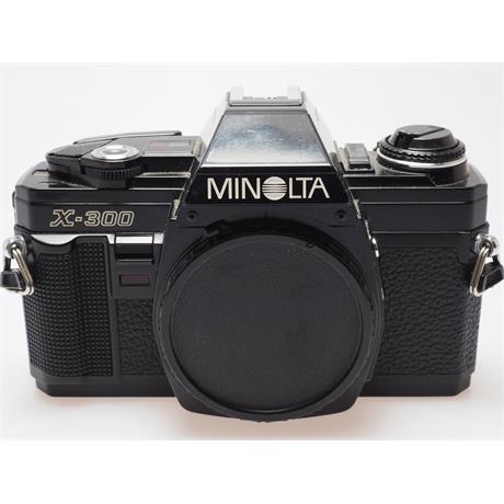 Minolta X300 Black Body Only thumbnail