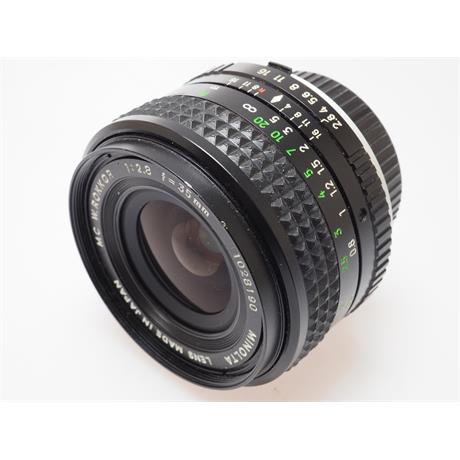 Minolta 35mm F2.8 MC W.Rokkor thumbnail