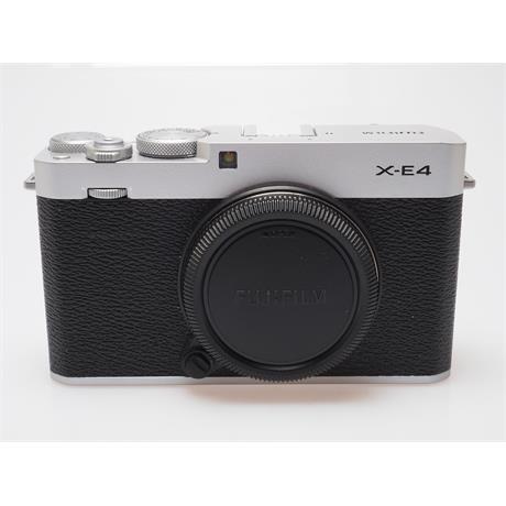 Fujifilm X-E4 Body Only - Silver thumbnail