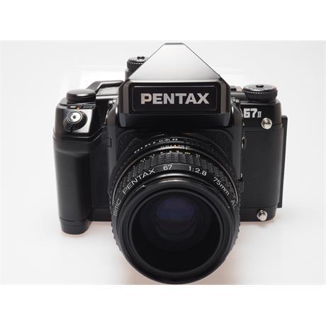 Pentax 67II Complete + AE Prism (75mm) thumbnail