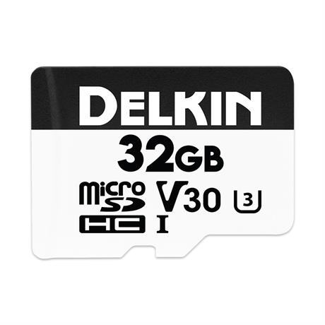 Delkin 32GB Hyperspeed MicroSDXC UHS-1  V30 thumbnail