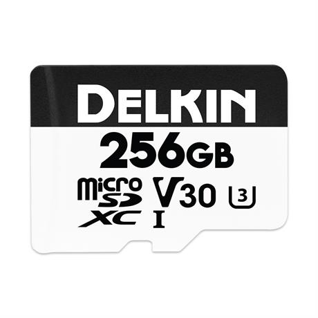 Delkin 256GB Hyperspeed MicroSDXC UHS-1  V30 thumbnail