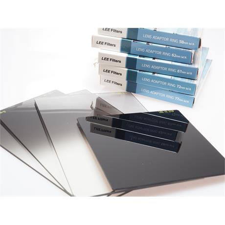 Lee Foundation Holder + 0.3, 0.6 & 0.9 ND Grad Soft, Big Stopper & W/A Rings thumbnail