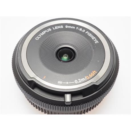 Olympus 9mm F8 Fisheye Body Cap - Black ( BCL-09 thumbnail