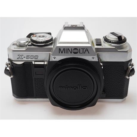 Minolta X500 Chrome Body Only thumbnail