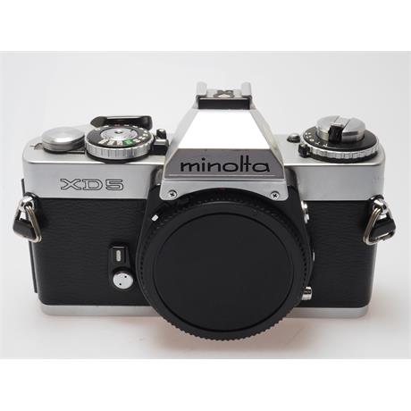 Minolta XD5 Chrome Body Only thumbnail