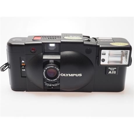 Olympus XA2 + A11 Flash thumbnail