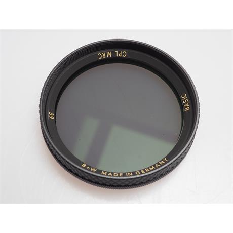 B+W 39mm Circular Polariser MRC Basic thumbnail
