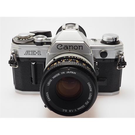 Canon AE1 Chrome + 50mm F1.8 thumbnail