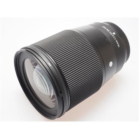 Sigma 16mm F1.4 DC DN Contemporary - FujifilmX thumbnail